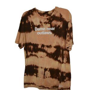 Unisex Select Cannab!s Custom Bleach Dye T-shirt Size XL